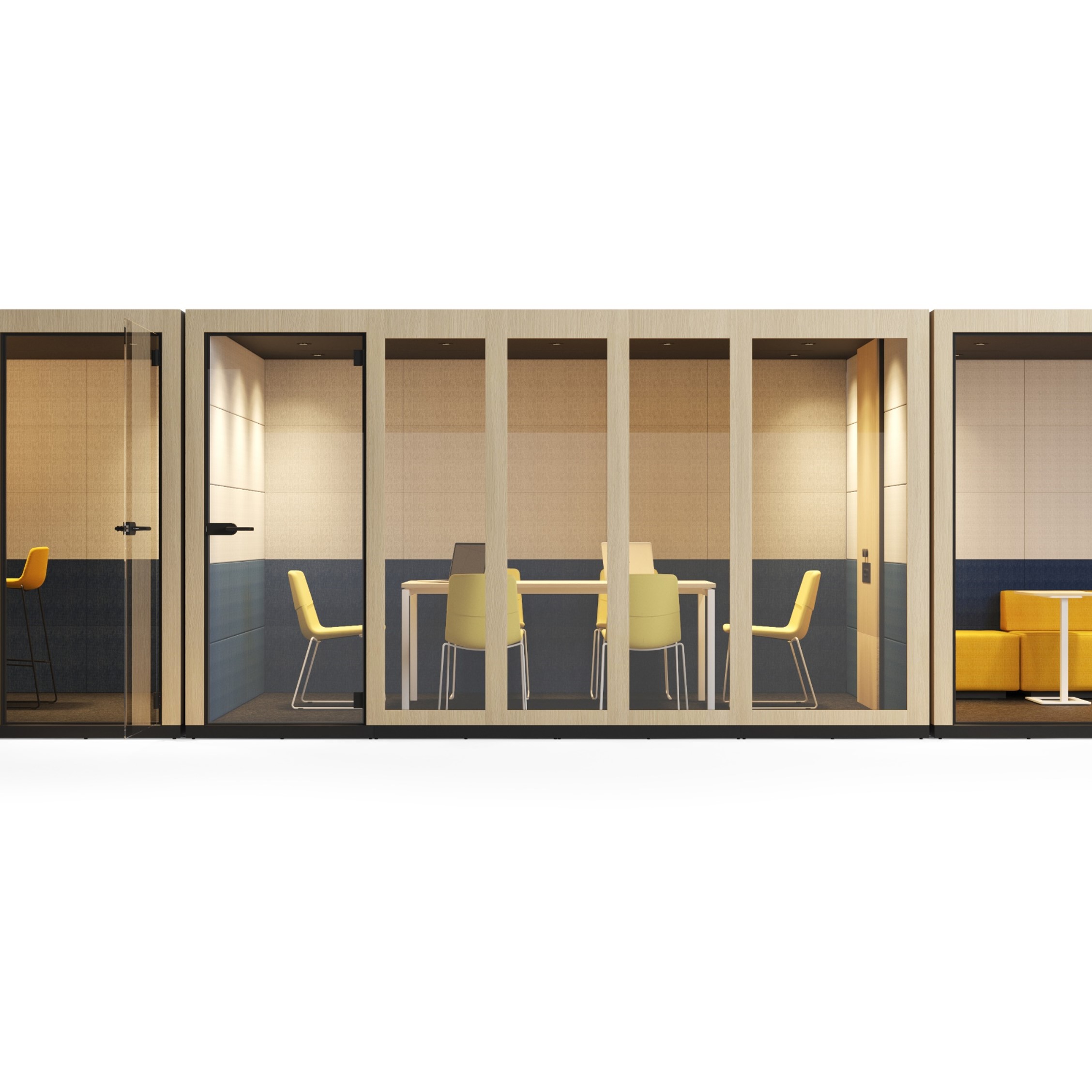 Silent Room XL 2 Meeting Pods | My Office Pods